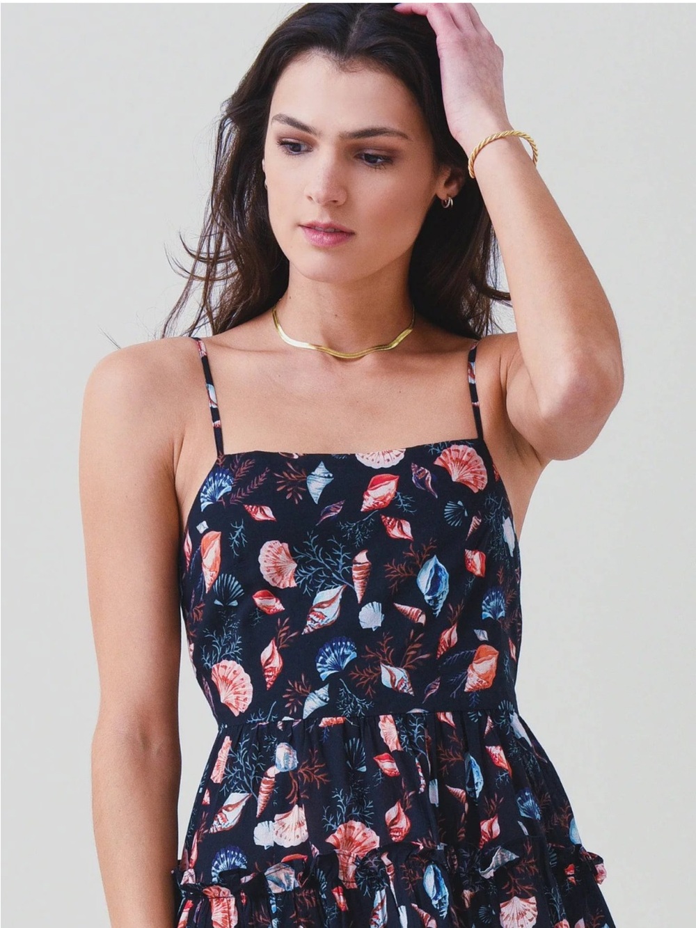 Cara Cara Rare Harbour Island Dress Seashell Beach Nautical